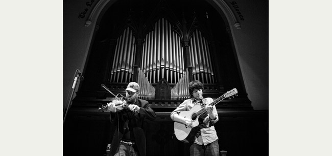 Ashley Macisaac with Quinn Bachand