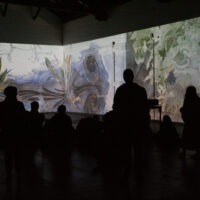 Essays On Earth by Brodie Ellis, Paul Kane and John Wolseley at the Goods Shed, Castlemaine State Festival 2023 (Shane Carey)