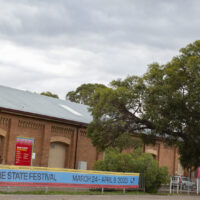 Signage at Goods Shed (Shane Carey)