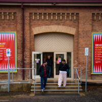 Signage at the 2023 Castlemaine State Festival (Brendan McCarthy)